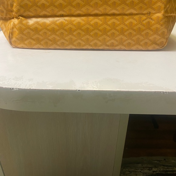 Model goyard Tote canvas bags yellow medium - Picture 5 of 8